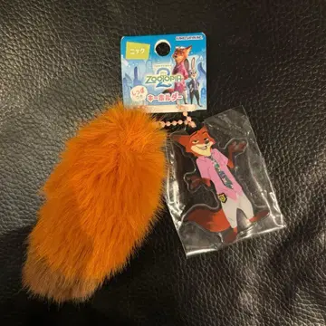 주토피아2 닉 꼬리 키링