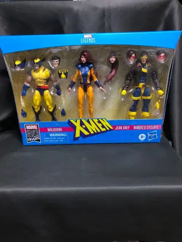 마블 레전드 X-MEN (울버린/ 진/ 사이클롭스) 팩