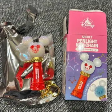 디즈니 스토어 시크릿 응원봉 키체인 미키