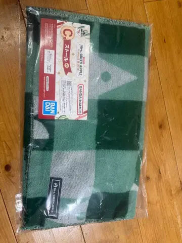 반다이 체크 무늬 스톨 약 160cm 미세스 제일복권