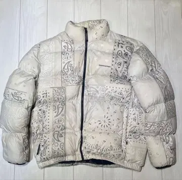 thisisneverthat 반다나 패턴 다운 자켓 XL