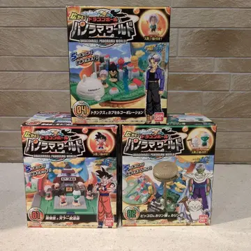 드래곤볼 파노라마 월드 피규어 3개 세트