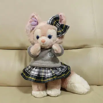 리나벨 스텔라 루 코스튬 후드티 세트 그레이 그린 네이비 체크