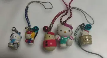 지역 한정 키티 스트랩 5개 세트