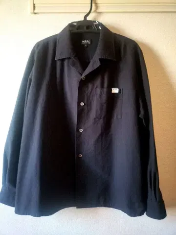 A.P.C. 블랙 셔츠 L 사이즈
