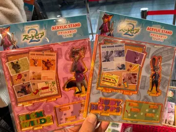 주토피아2 닉 주디 아크릴 스탠드