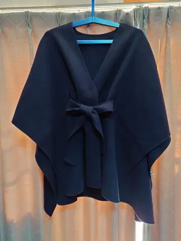 ICB 멋진 판초 코트 양모 캐시미어 사이즈 4 새상품급