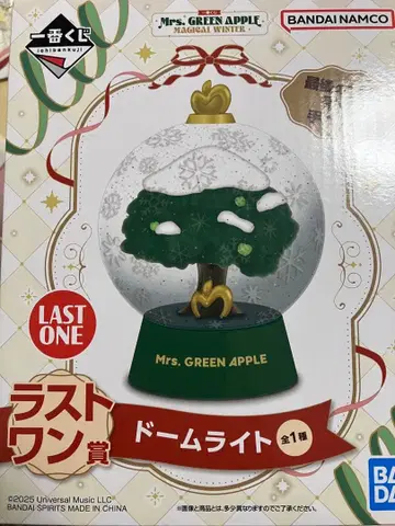 미세스 GREEN APPLE 미세스 제일복권 라스트 원상 돔 라이트