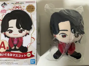 Mr. GREEN APPLE A상 봉제 인형 마스코트