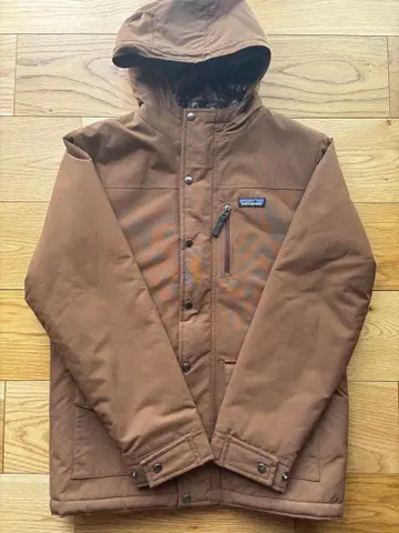 Patagonia 후드 부착 브라운 자켓