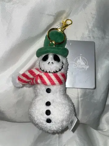 디즈니 스토어 크리스마스 2024 봉제 인형 키링 잭