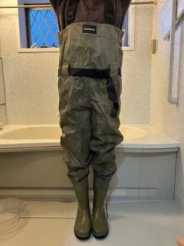 다이와 파워 가슴장화 (앞코 둥근형) PW-4203R 사이즈: S