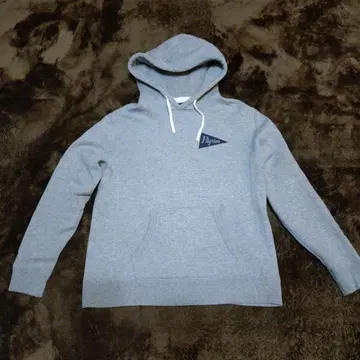 Pilgrim Surf + Supply 후드티 그레이 S 남성용 속기모