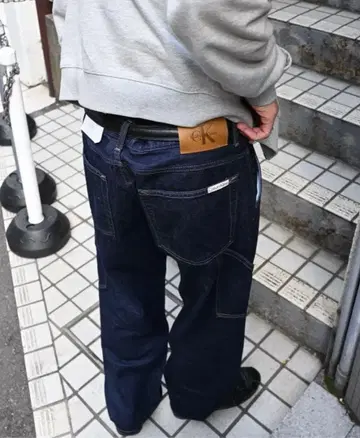 Calvin Klein 90s Denim Carpenter Pants