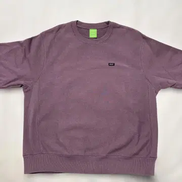 HUF 퍼플 맨투맨 S