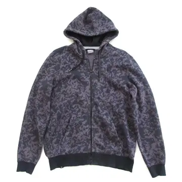 [puma ] 속기모 풀 집업 후드티 카모플라주 size M