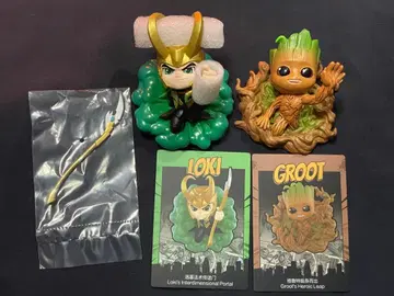 POPMART MARVEL 로키 그루트 세트