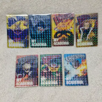 컴프 J 히로아카 아크릴 제일복권 7종 나의 히어로 아카데미아 카드