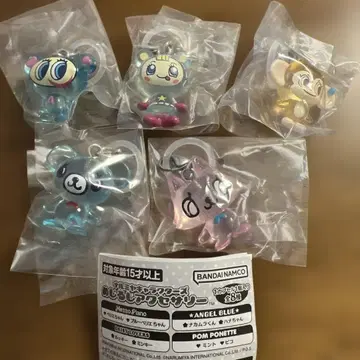 나루미야 캐릭터즈 메지루시 액세서리 5개 세트