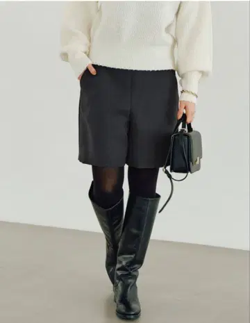 새상품급 IENA 트리플 크로스 숏팬츠