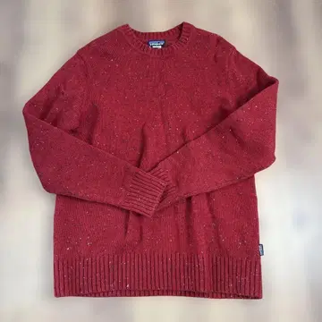 patagonia 네프 편직 크루넥 스웨터 레드