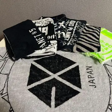 exo 굿즈 타월 세트