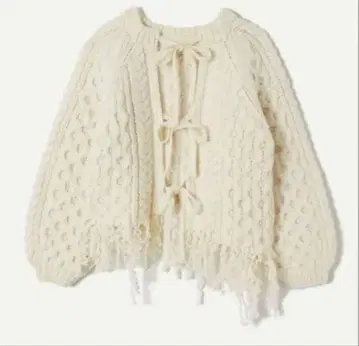 leinwande Hand Cable Knit Top
