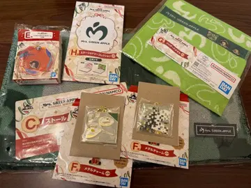 Mrs. GREEN APPLE 제일복권 스톨 참 타월 메모장