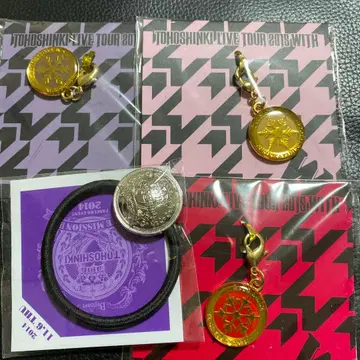 동방신기 크리스탈 참&머리끈