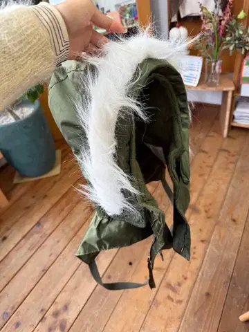 데드스탁 80s 미군 U.S 퍼 후드 밀리터리