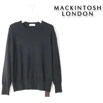 800 새상품 매킨토시 런던 리아 플레인 니트 가디건 38