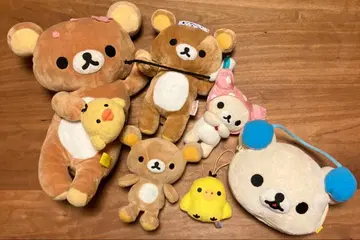 리락쿠마 봉제 인형 여러 가지 세트