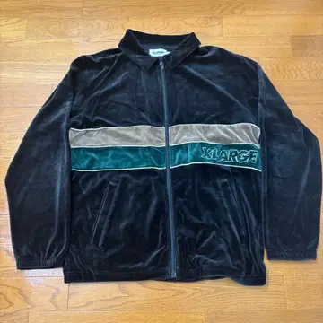 XLARGE 블랙 집업 트레이닝복 M