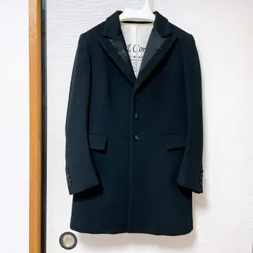 블랙 체스터 코트