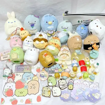 스미코구라시 테노리 봉제 인형 세트 묶음 판매 키링 마스코트