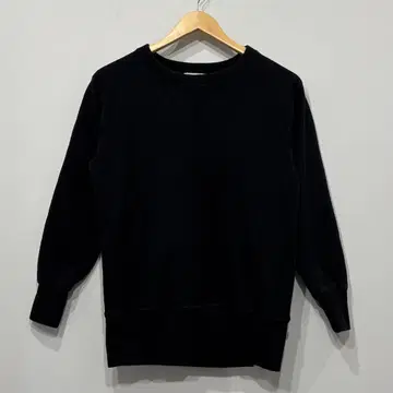 새상품급 봉쿠라 양V 리버스 타입 맨투맨 셔츠 36 블랙