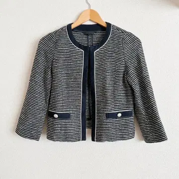 아나이 노카라 자켓 36 네이비