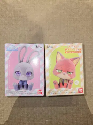 주토피아 2 피규어 세트 (주디 홉스 & 닉 와일드)