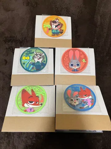 주토피아2 클리어 러버 코스터 가챠 컴플리트