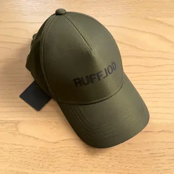 RUFFLOG 워터 레펠런트 캡 카키 프리 사이즈