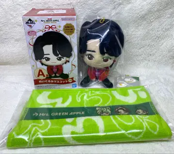 Mrs. GREEN APPLE 제일복권 A상 봉제 인형 외 2점
