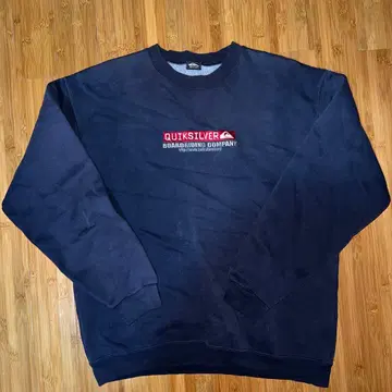 Quiksilver 네이비 트레이닝복 00s 일본제 박스 로고 자수