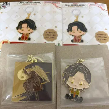 미사용 제일복권 미세스 그린애플 F상 메탈 참 2개