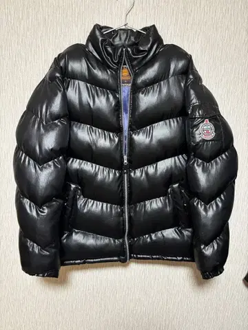 오버 헤드 블랙 다운 자켓 L 사이즈