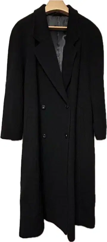 캐시미어 100% 롱 코트 여성용 L 사이즈