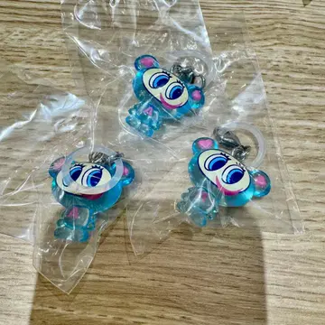 나루미야 캐릭터즈 메지루시 액세서리 3개 세트