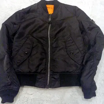 새상품급 알파 인더스트리 MA-1 리버서블 블랙 S 여성용