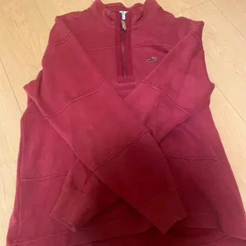 Crocodile 빨간색 짧은 기장 집업 트레이닝복 M