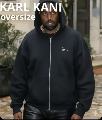 미사용 새상품 90s hiphop 칼카니 오버 사이즈 후드티 S