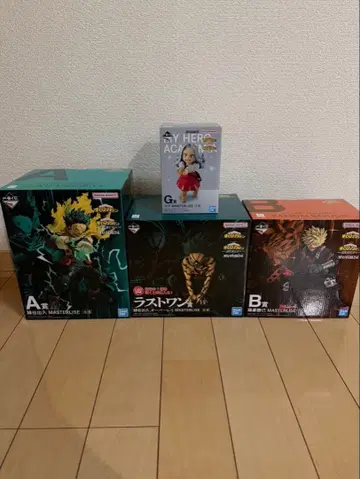 제일복권 나의 히어로 아카데미아 피규어 세트 A, B, G, 라스트 원상
